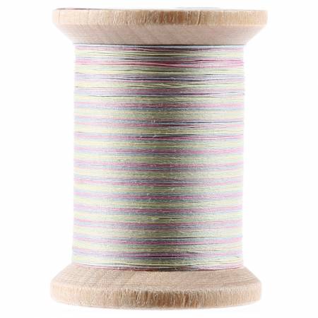 YLI Variegated Cotton Hand Quilting Thread - 400yds Pastels 211-04-V10