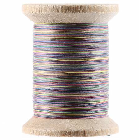 YLI Variegated Cotton Hand Quilting Thread - 400yds Primaries 21104-V11