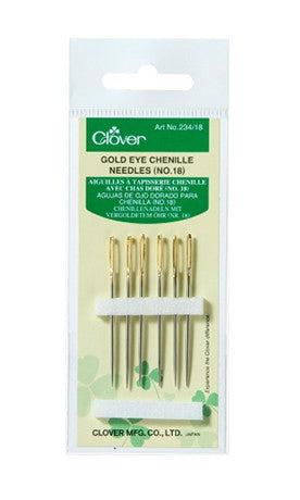234/18 Gold Eye Chenille Needles (No. 18) 1.24 × 48.5 mm