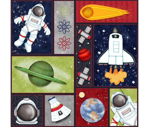 Space Walk by Henry Glass - Space Patch 1803-78