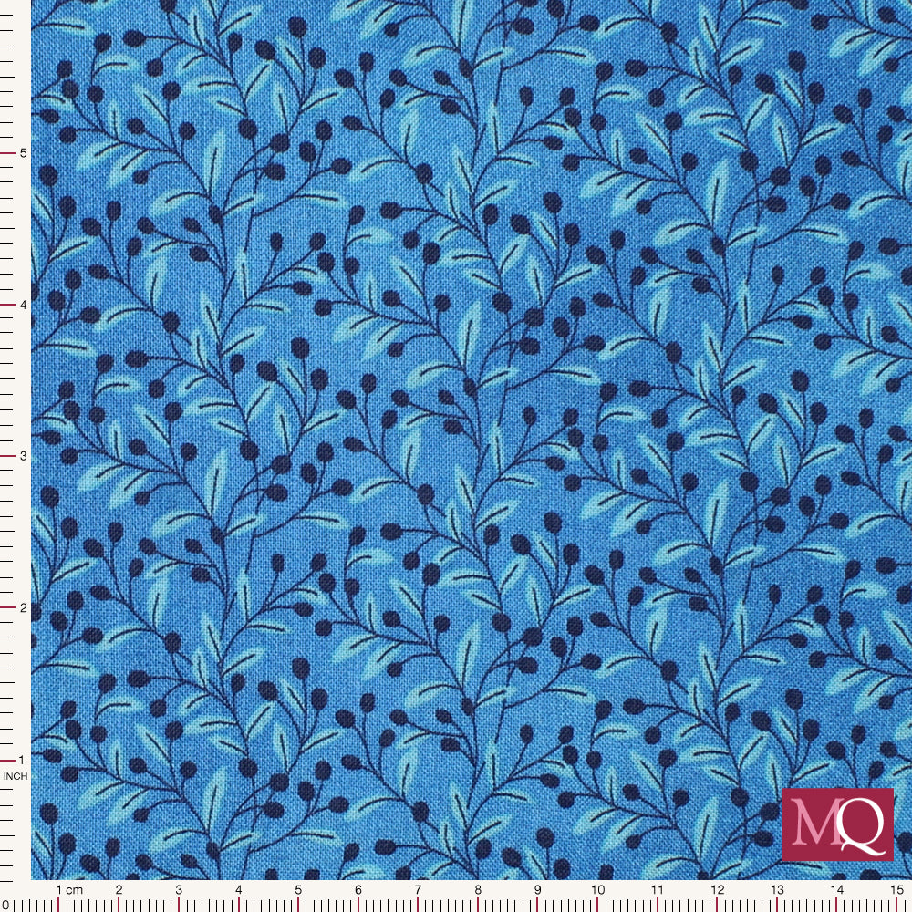 Quilters Combinations by Stof - Blue Berries