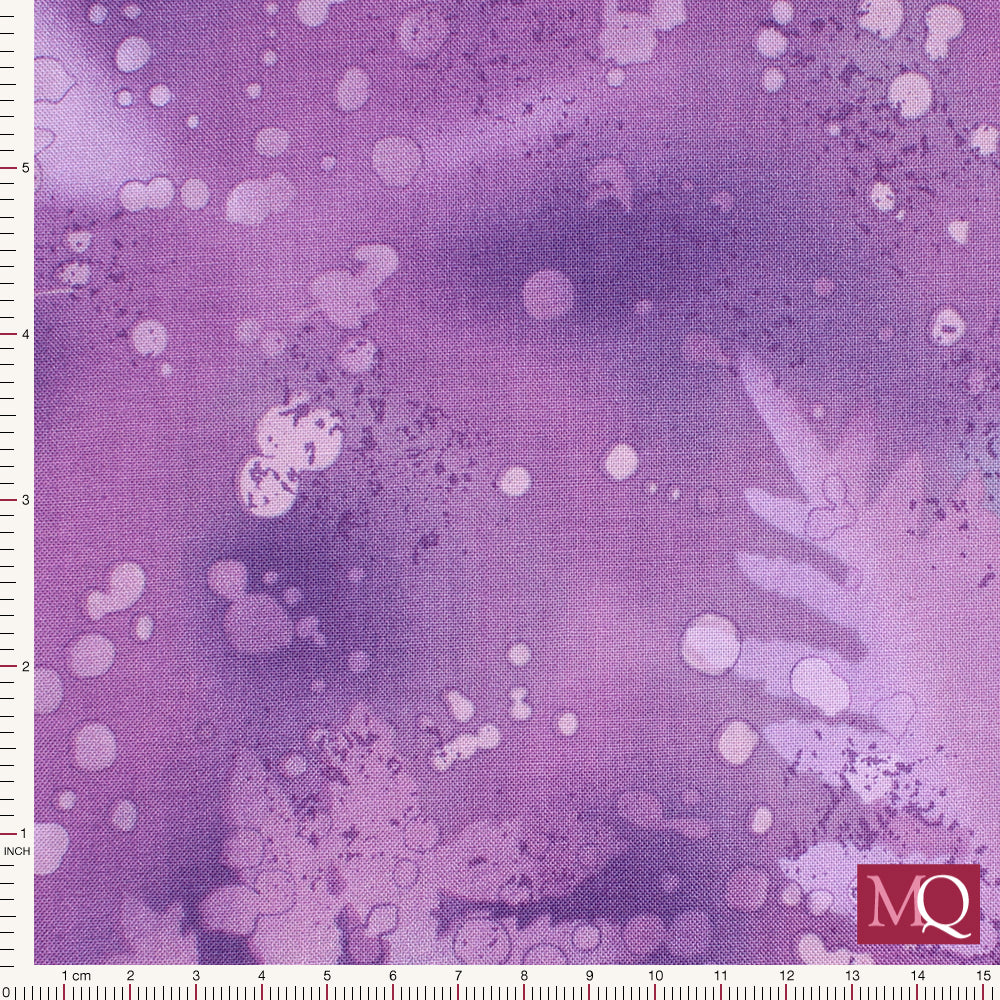 Fossil Fern by Benartex Purple Haze - Remnant