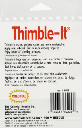 Thimble-It  Oval  Adhesive Thimble - #60229