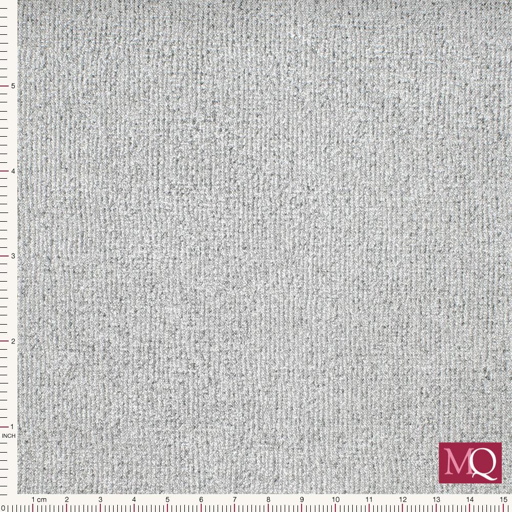 Metallic Burlap by Dover Hill - Rustic Silver 757M-13 - £1.40/10cm