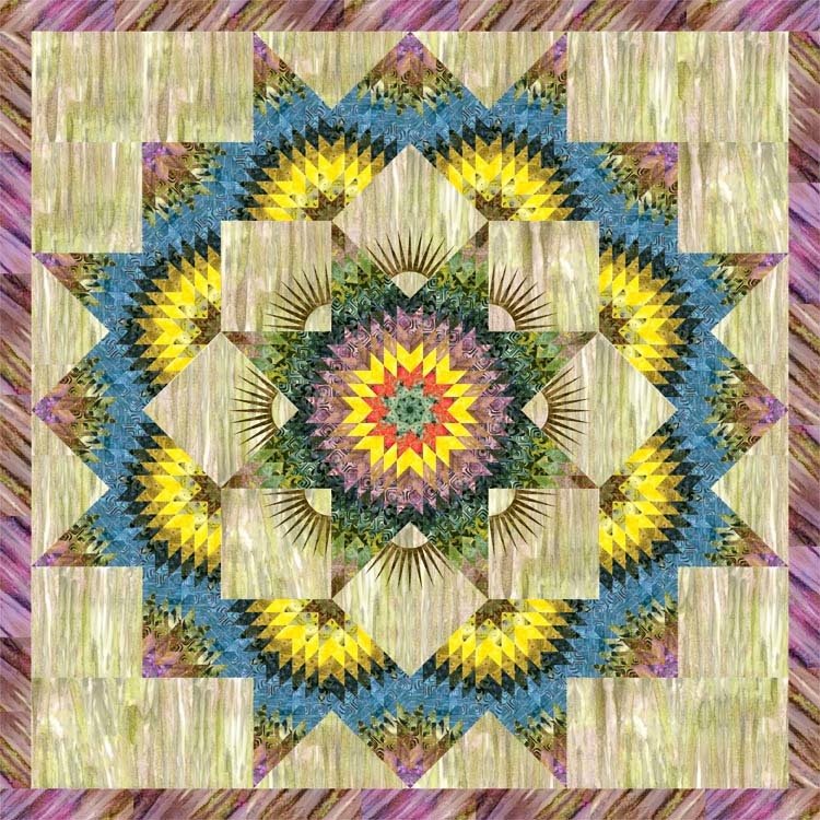 Dreaming Quilt Pattern by Edyta Sitar of Laundry Basket Quilts
