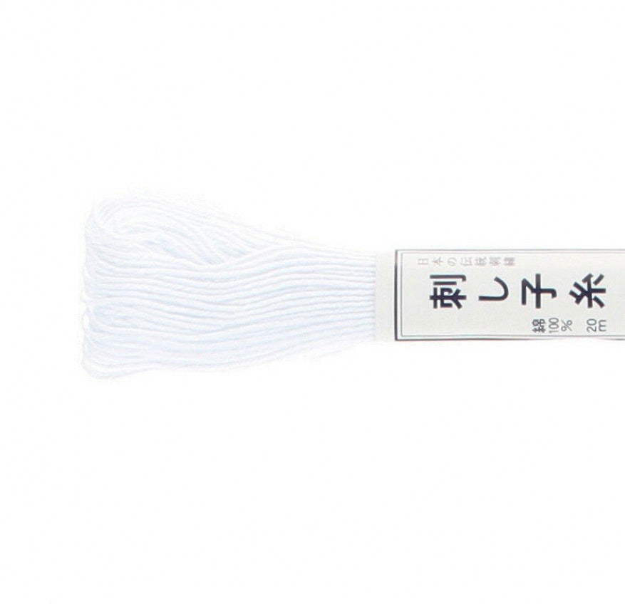 Sashiko Thread White - 01