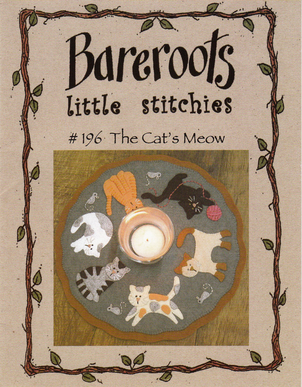 Candle Mat Kit from Bareroots - The Cat's Meow