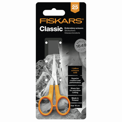 Fiskars Classic Embroidery Scissors - Size 4"