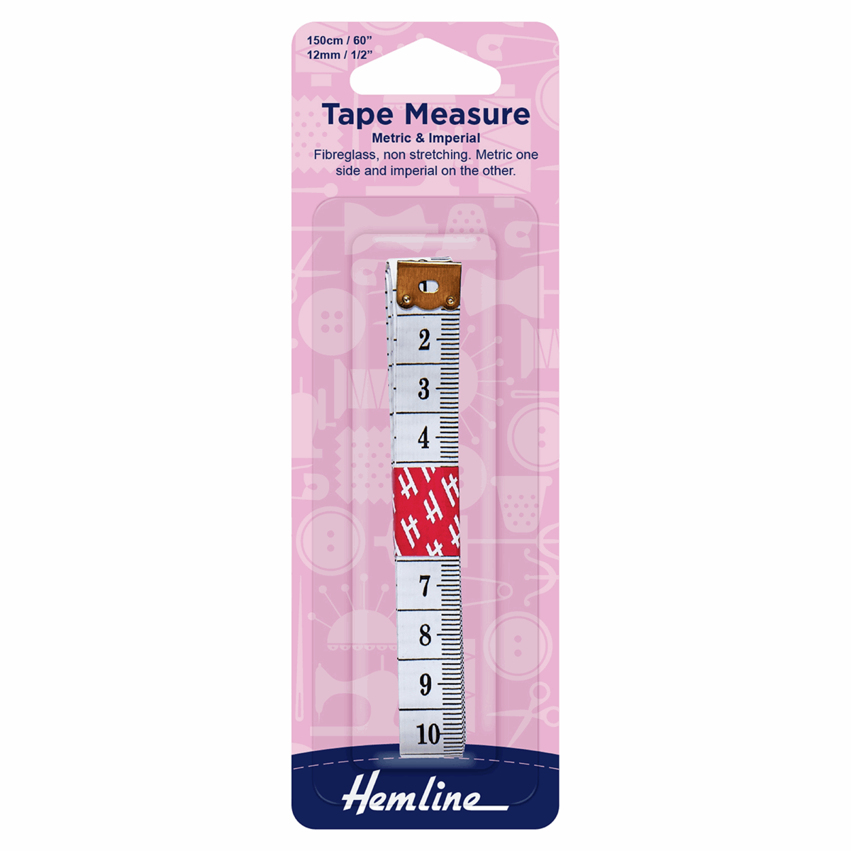 Tape Measure: Metric/Imperial: 150cm