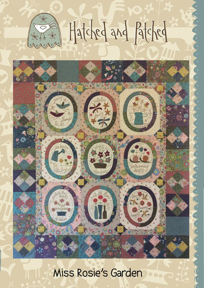 Miss Rosie's Garden by Hatched and Patched - Quilt Pattern