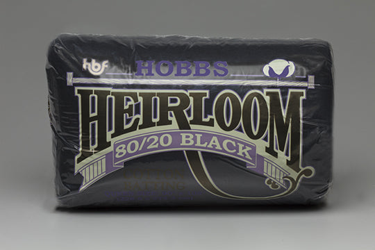Hobbs Heirloom 80/20 Wadding - Black - 108" Wide