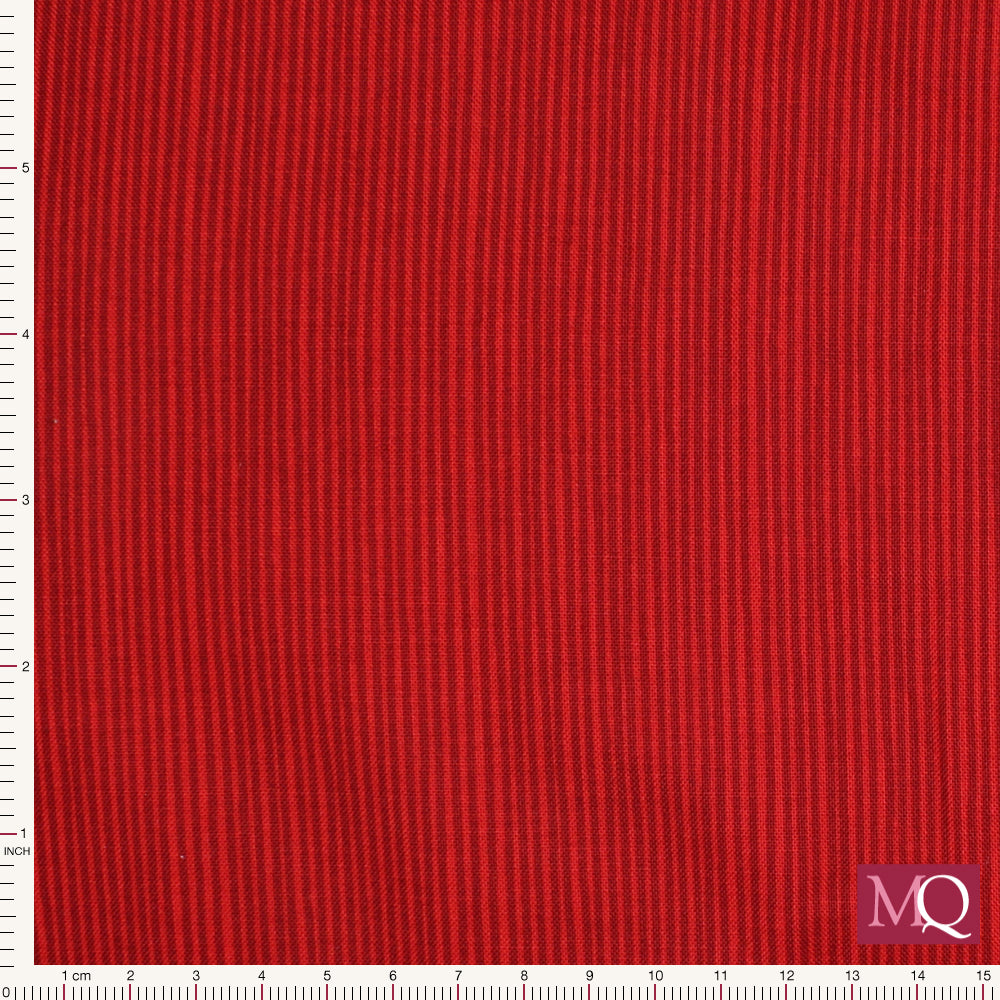 Quilter's Basic from Stof Fabrics - Red Stripe