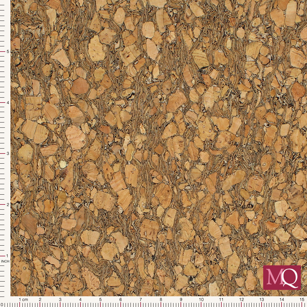 Cork Fabric by Stof - Uneven Dots Cork Natural 984-002