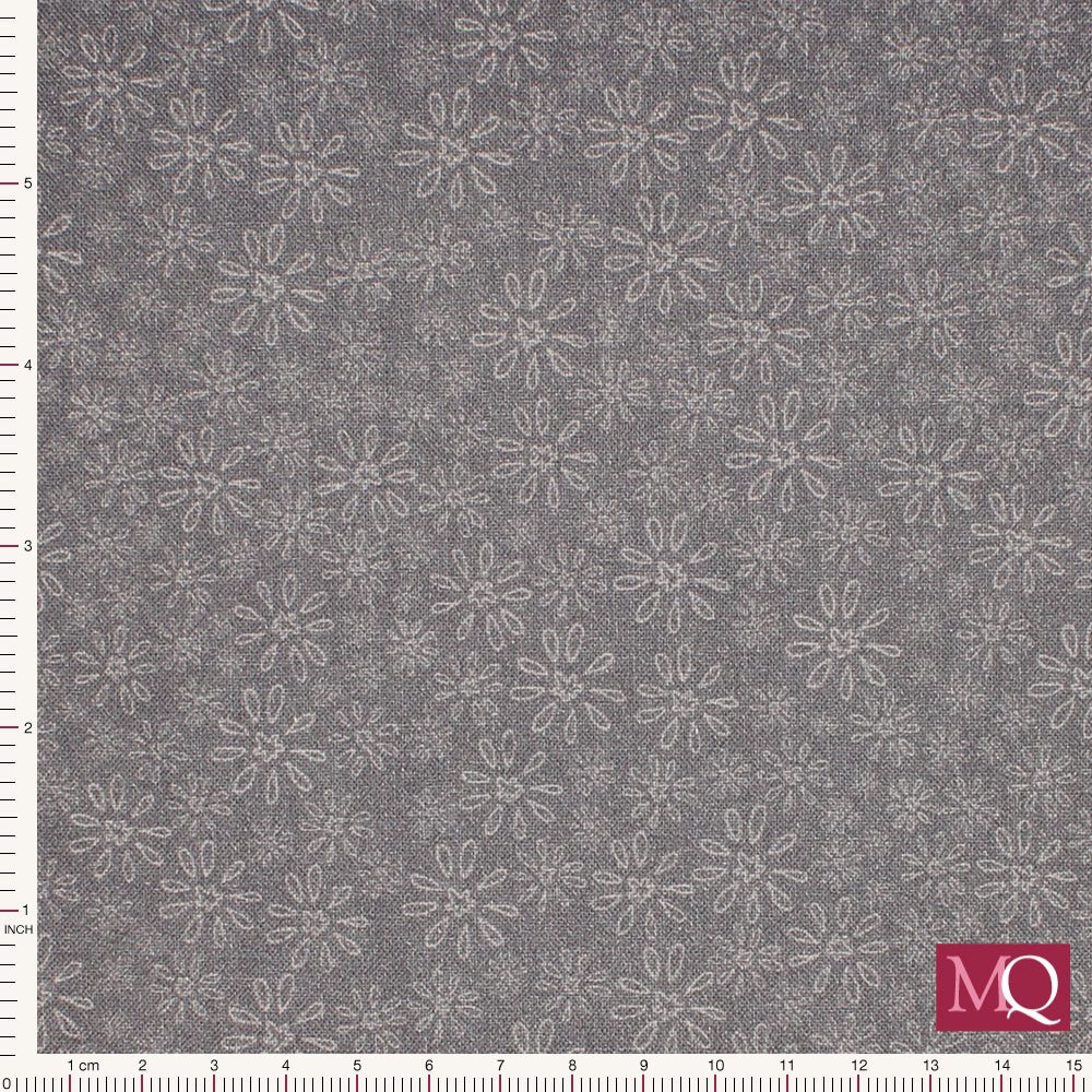Garden of Flowers by Lynette Anderson for Nutex  - Mauve Lazy Daisy
