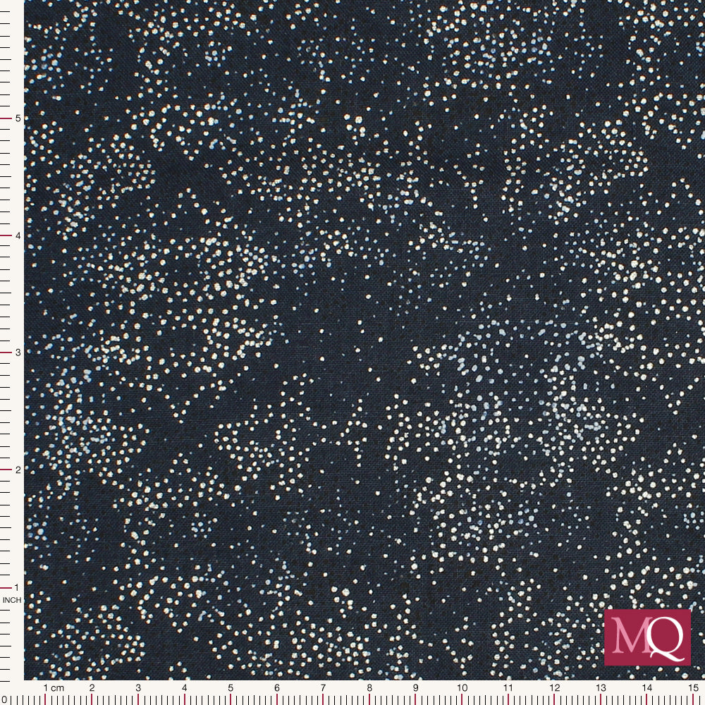 Merrymaking by Gingiber for Moda - Winter Night Navy Remnant