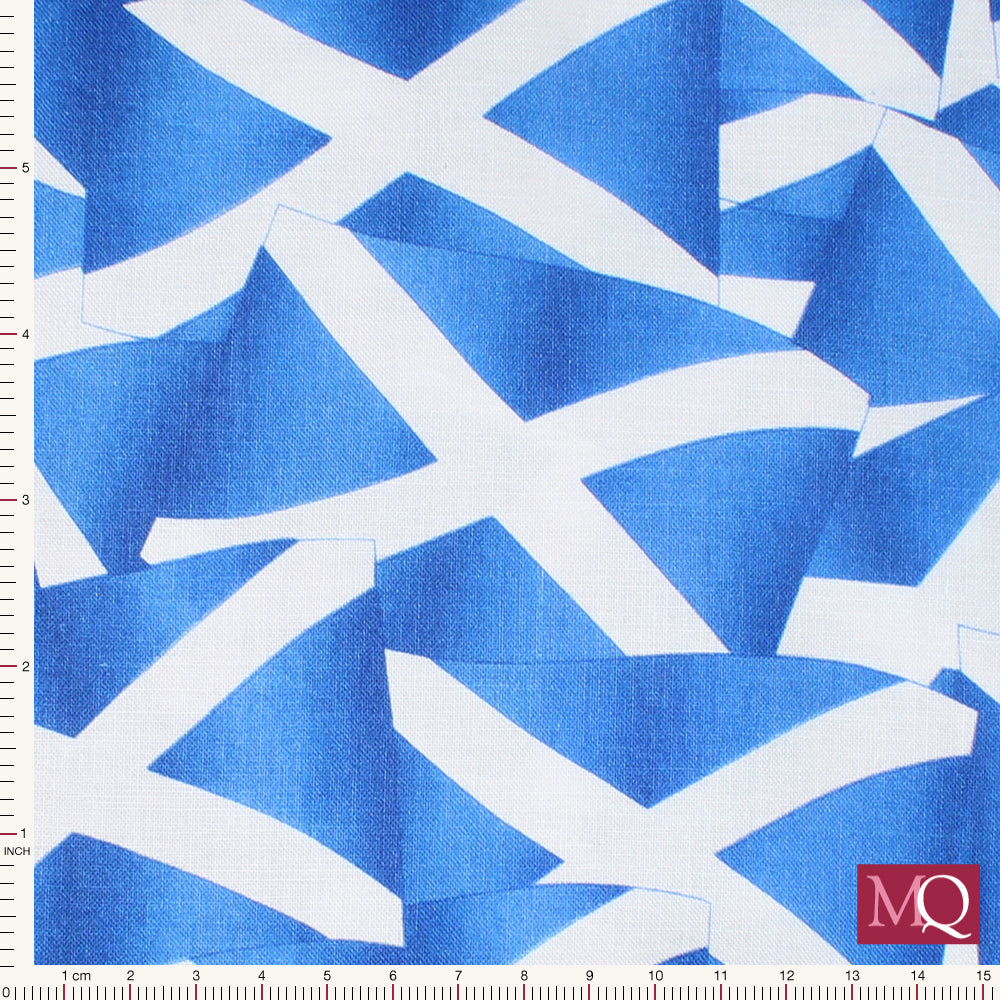 Scottish National Flag by Nutex Cross of St Andrew 1002 - £1.10/10cm