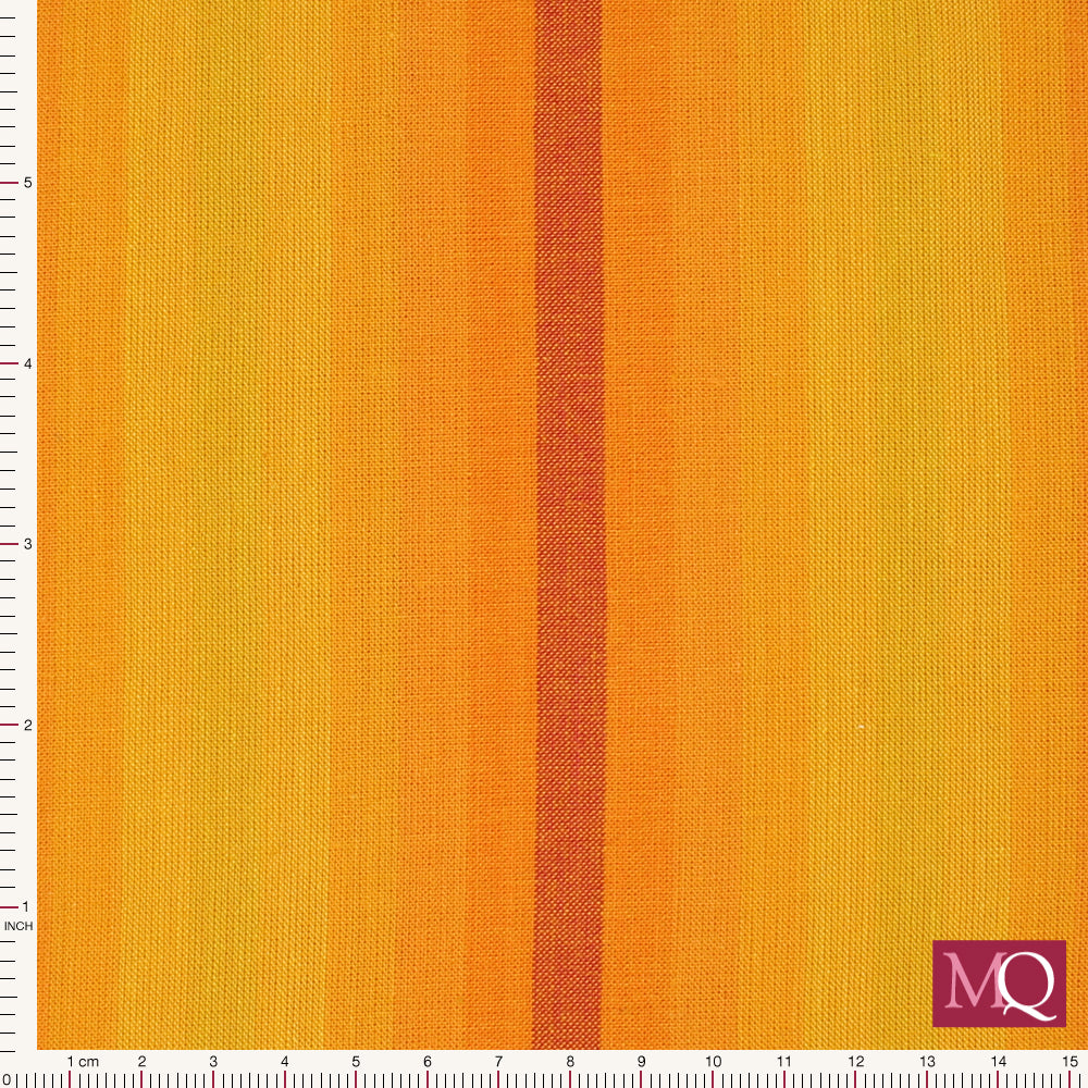 Kaleidoscope by Alison Glass - Stripe Marmalade 9540-O - £14/metre