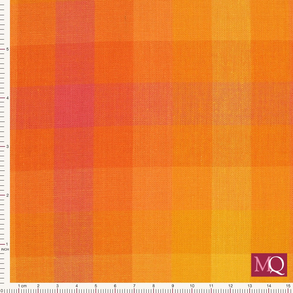 Kaleidoscope by Alison Glass - Plaid Marmalade - Remnant