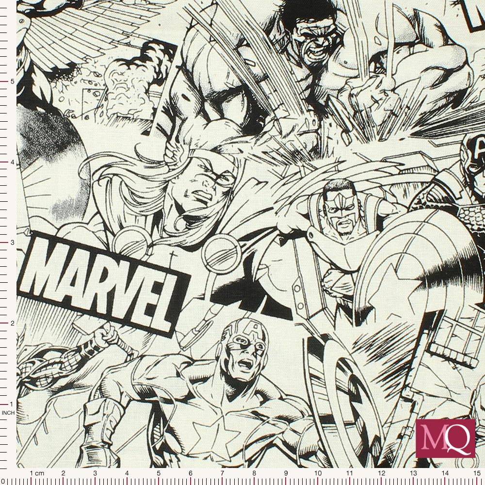 Marvel Avengers by Springs Creative - Sketch 20232 - £14/metre