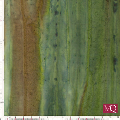 Kingfisher Fabrics Landscape Batiks - Green/Brown WTD21 £12.00/m