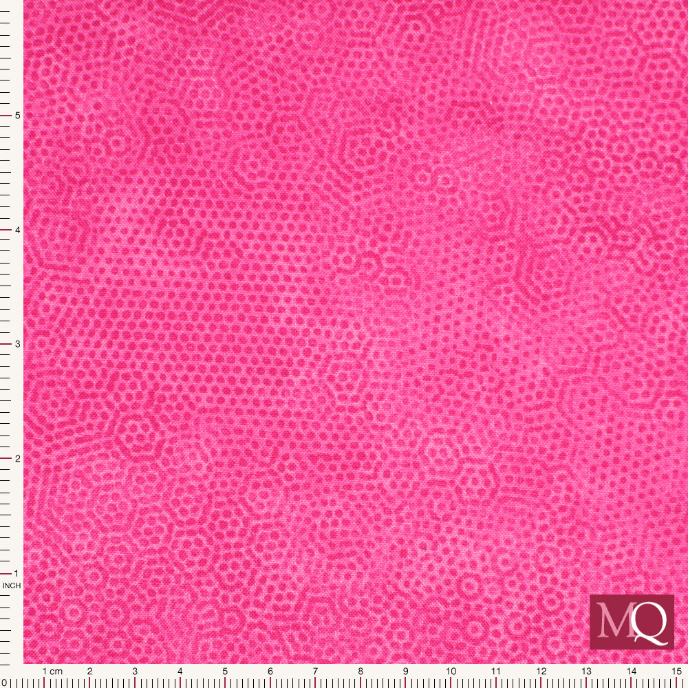 Dimples by Makower NEW Scorching Pink 1867-E24