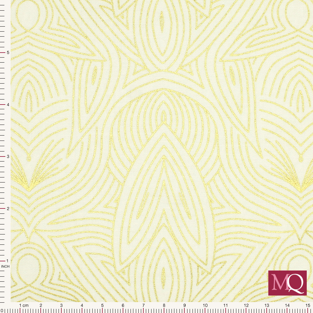 Dwell in Possibility by Gingiber for Moda - Nouveau Ivory 48316-33M £15/metre