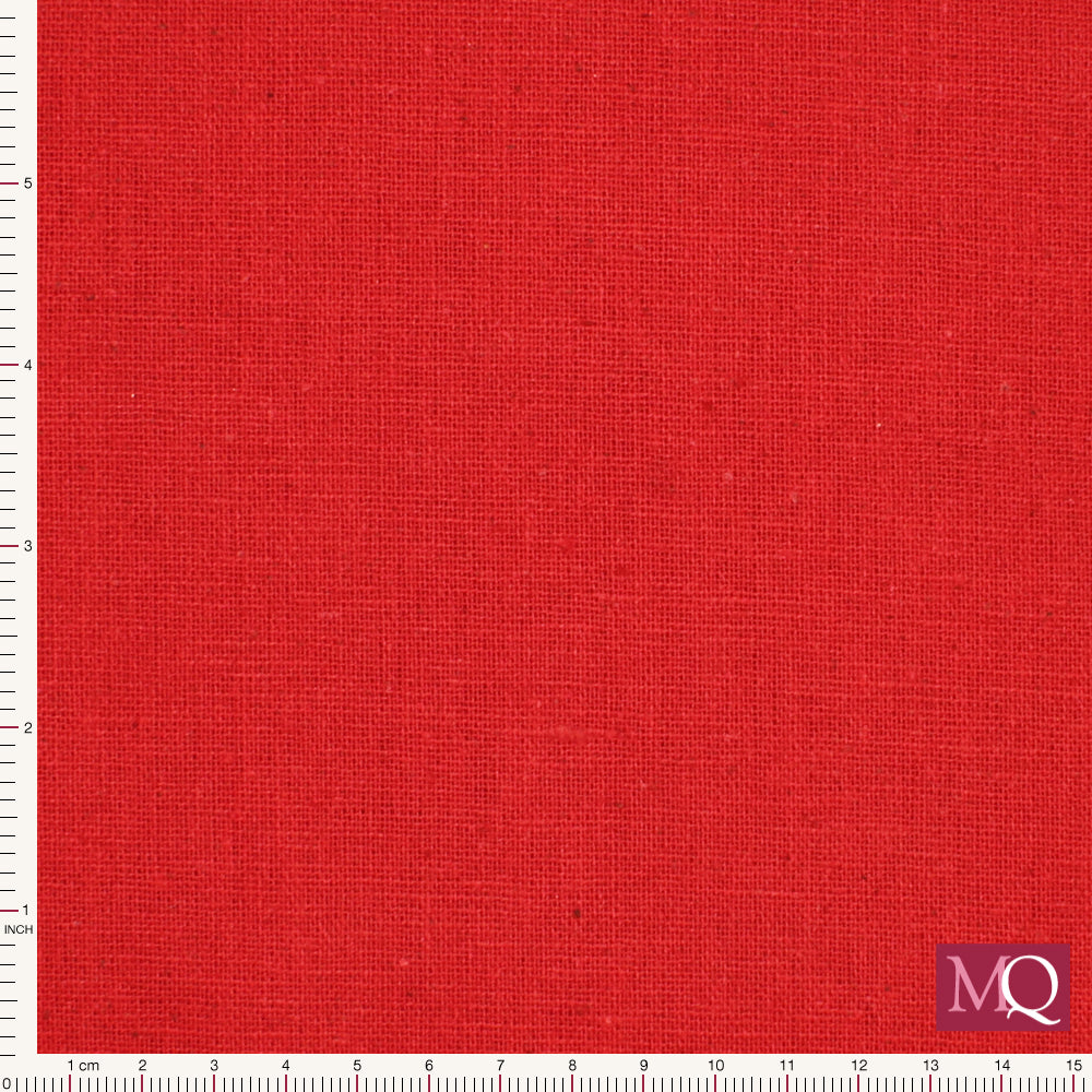 Osnaburg - Red  - £6/metre