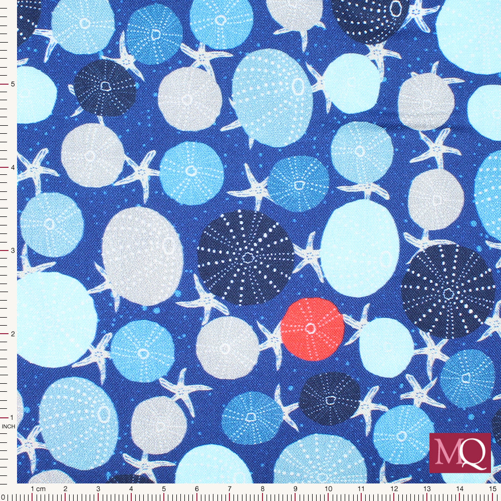 Looking for Sea Life  from Stof Fabrics  4501-141 - £1.40/10cm