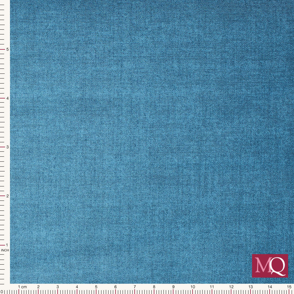 Linen Texture by Makower Denim 1473/B7 - Remnant