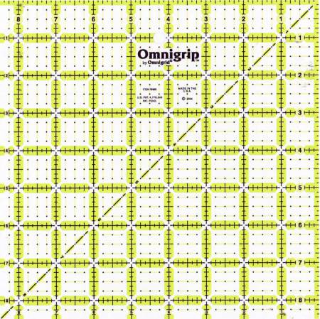 Omnigrip Neon Ruler 8.5" x 8.5" - RN85