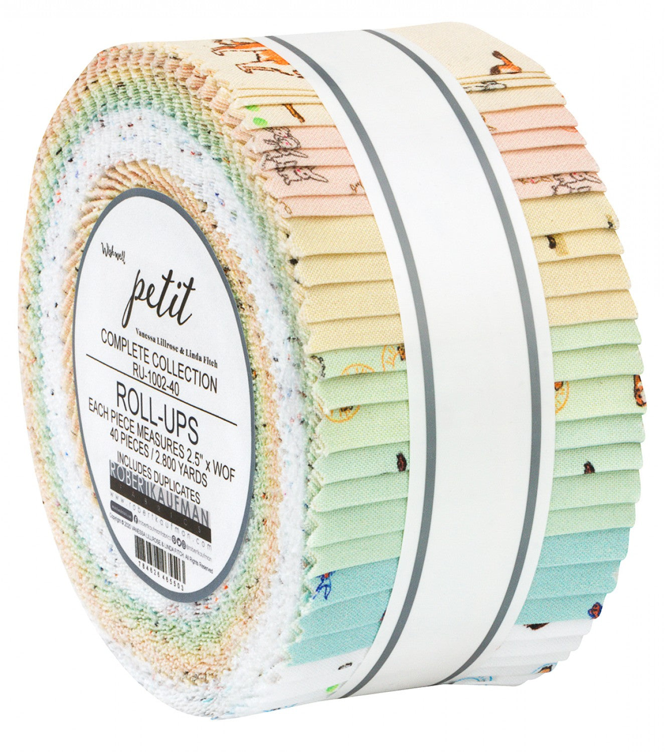 S 2.5" Strips - Petit Roll-Up Complete Collection by Robert Kaufman
