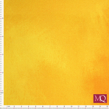 Cotton quilting fabric with warm yellow and orange ombre