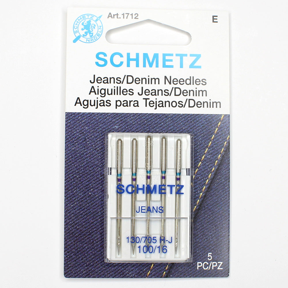 Schmetz Jean/Denim Machine Needles - 100/16 1712