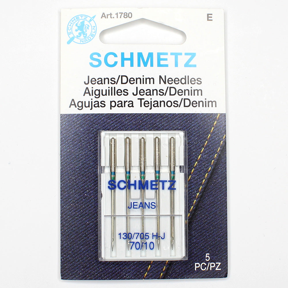 Schmetz Jean/Denim Machine Needles - 70/10 1780
