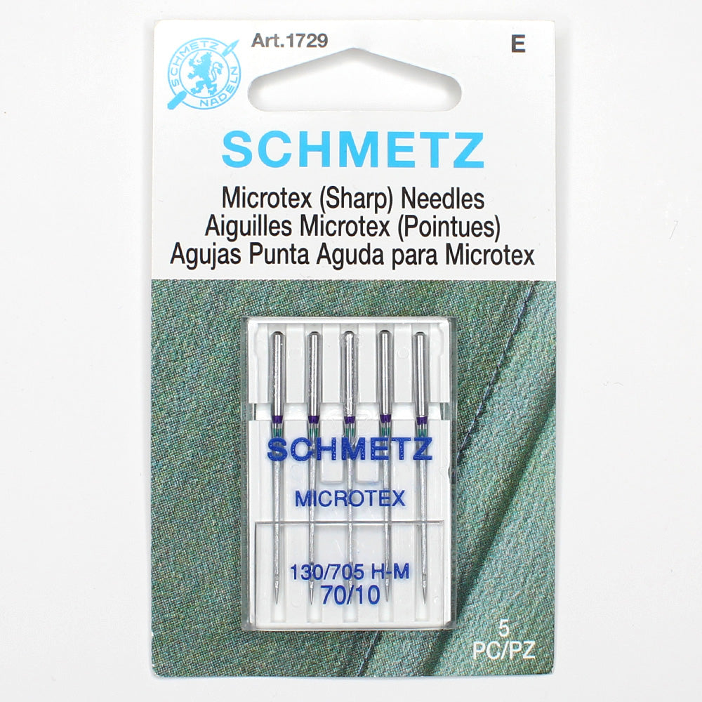 Schmetz Microtex (Sharp) Machine Needles - 70/10 1729