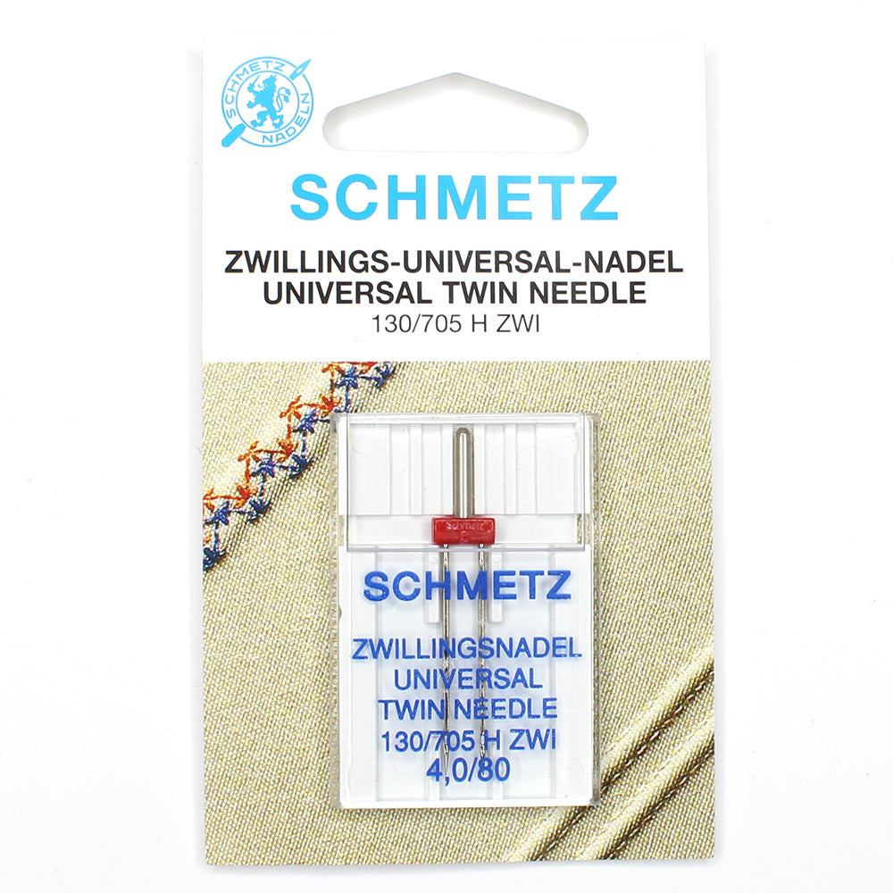 Schmetz Universal Twin Machine Needles - 4mm/80 1794