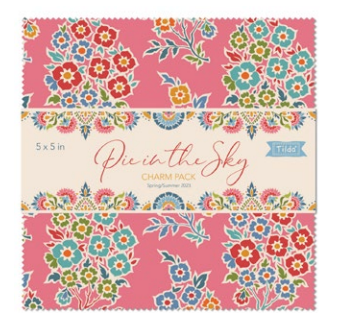 5" Charm Pack - Pie in the Sky by Tilda