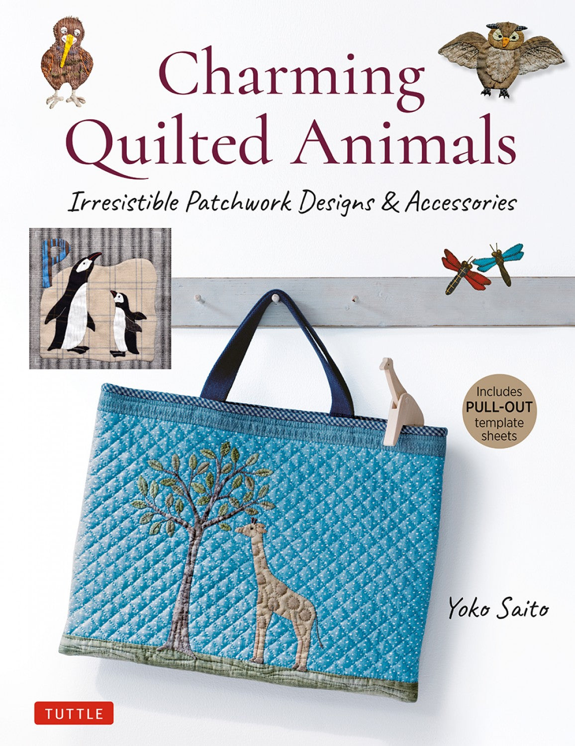 Charming Quilted Animals by Yoko Saito T5382-8