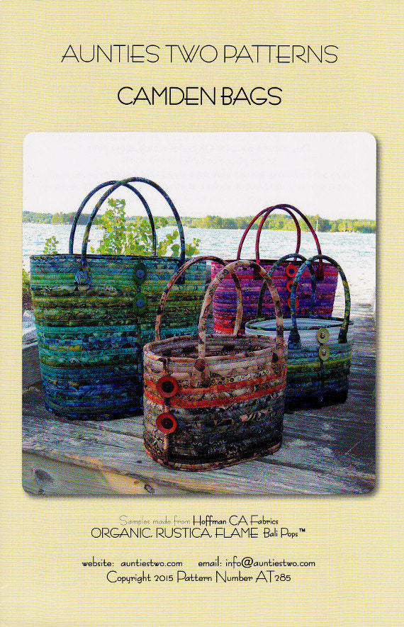 Camden Bag Pattern by Aunties Two Patterns