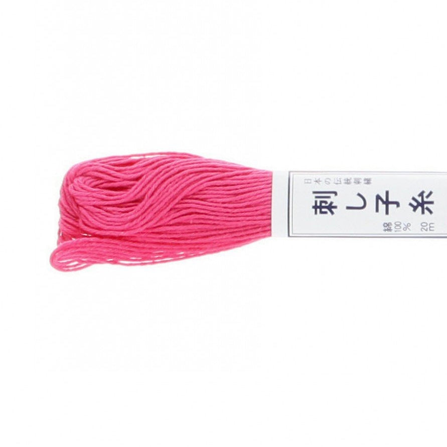 Sashiko Thread Hot Pink 21
