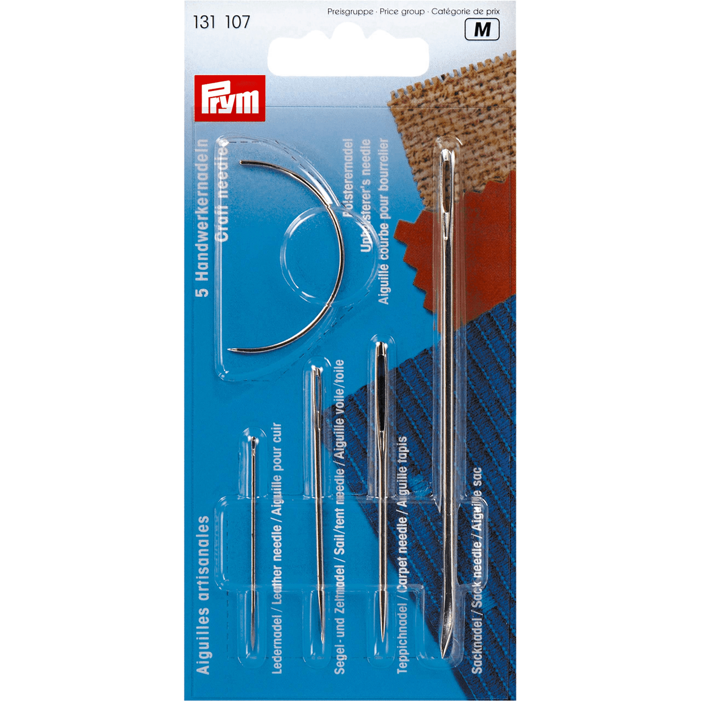 Prym Craft Needles - 5 in a pack . - 131 107