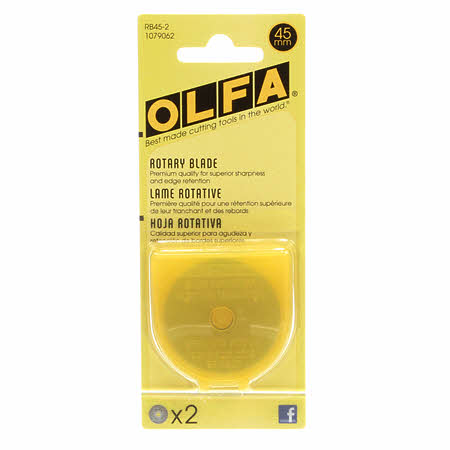 Olfa Rotary Blades - 45mm RB45-2